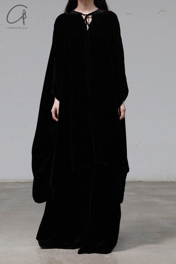 MUTEDANCE Loose Cover Up Dress MD23SS92 Black PM61
